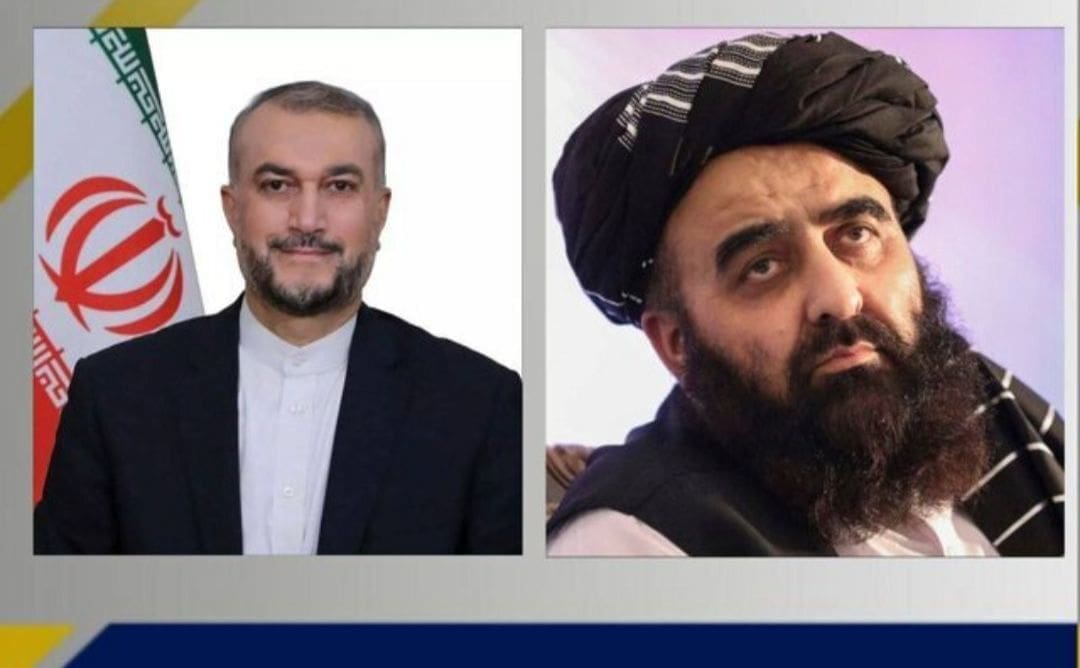 وزیران خارجهی طالبان و ایران در مورد وضعیت زلزلهزدگان گفتوگو کردند