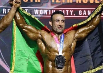 رقابت‌های جهانی پرورش‌اندام؛ ایوب اعظمی از افغانستان مدال نقره گرفت