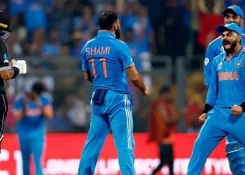 جام جهانی کریکت؛ هند در برابر نیوزلند به‌پیروزی رسید 