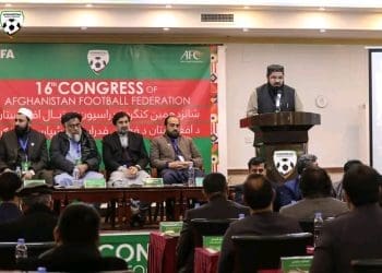 پایانِ شانزدهمین کنگره‌ی فدارسیون فوتبال افغانستان