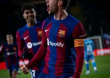 لالیگای اسپانیا؛ پیروزی سخت بارسلونا در برابر آلمریا