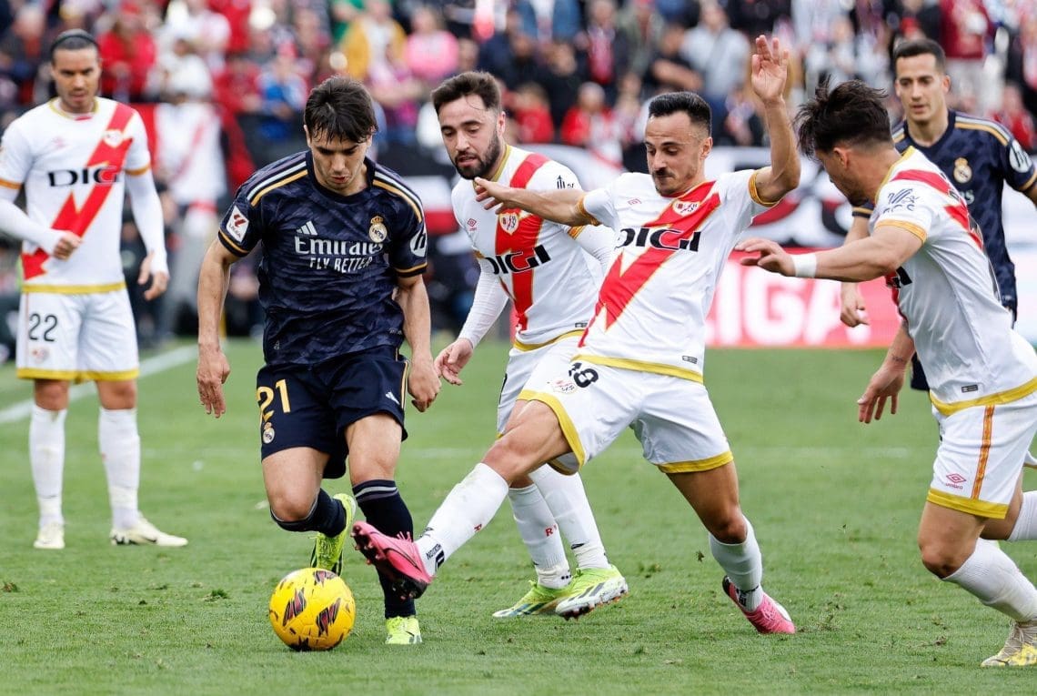 لالیگای اسپانیا؛ توقف ریال مادرید در برابر رایو وایکانو