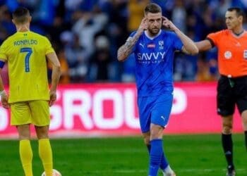 دربی ریاض؛ شکست و حذف النصر در برابر الهلال در شبی که کریستیانو رونالدو کارت سرخ گرفت